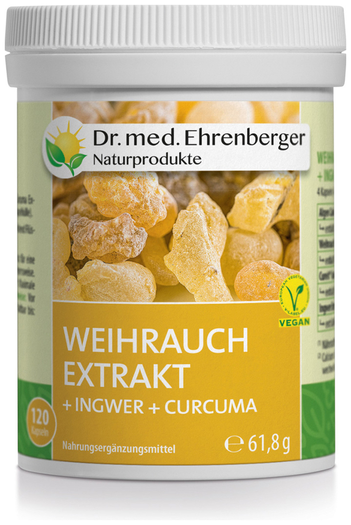 Dr. Ehrenberger Weihrauch Extrakt Ingwer Curcuma Kapseln kaufen ...