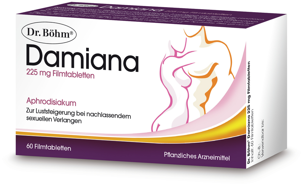 Dr. Böhm Damiana 225 mg Filmtabletten bei Valsona online kaufen