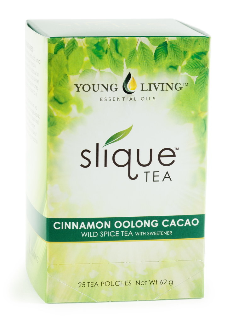Young Living Slique Tea Cinnamon Oolong Cocao Valsona