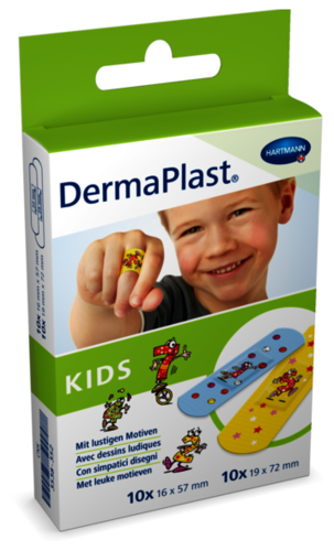 DermaPlast Kids Strips, 2 Größen