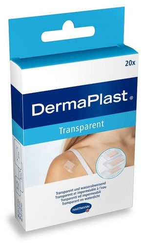 DermaPlast Transparent Pflaster 3 Größen