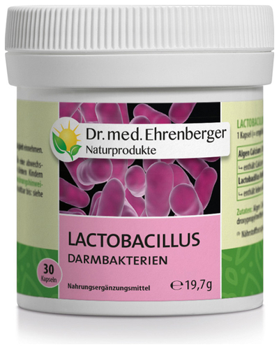 Dr. Ehrenberger Lactobacillus Darmbakterien Kapseln