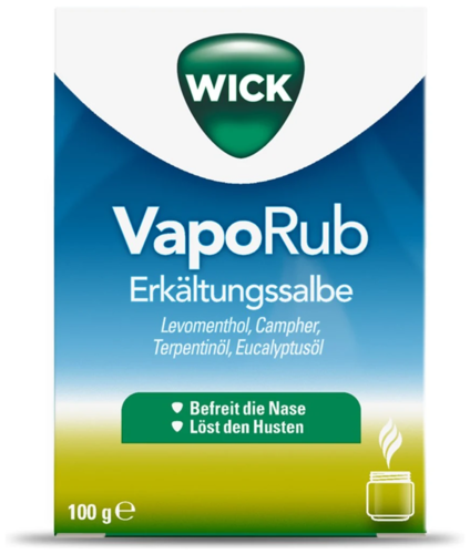 Wick VapoRub Erkältungssalbe