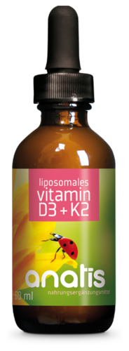 Anatis Vitamin D3 + K2 liposomal