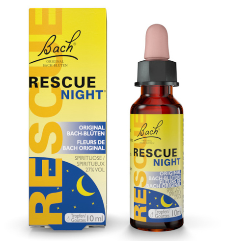 Rescue Night Tropfen mit Alkohol