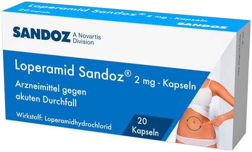 Loperamid Sandoz 2 mg 
