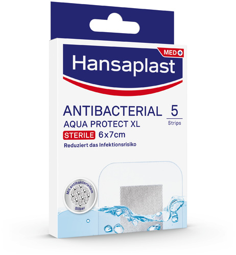 Hansaplast Antibakteriell Aqua Protect XL/XXL