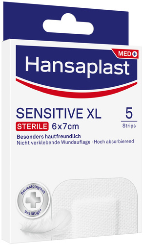 Hansaplast Sensitive Steriles Pflaster XL/XXL/3XL/4XL