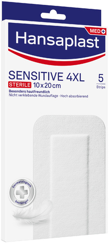 Hansaplast Sensitive Steriles Pflaster XL/XXL/3XL/4XL