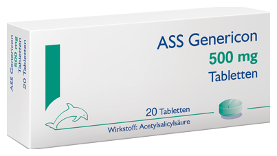 ASS Genericon 500 mg Tabletten