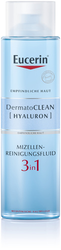 Eucerin DermatoClean [Hyaluron] Mizellen-Reinigungsfluid 3 in 1