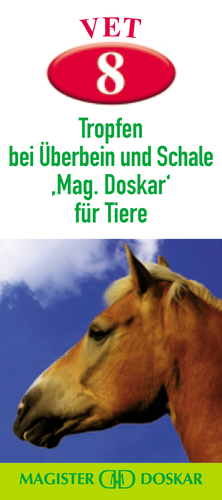 Magister Doskar VET 8 Tropfen bei Überbein und Schale