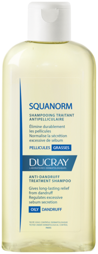 Ducray Squanorm Shampoo - Fettige Schuppen