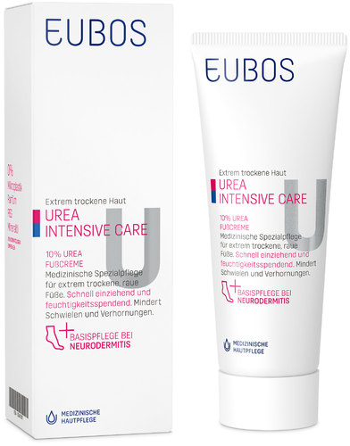 Eubos Urea Intensive Care 10% Urea Fusscreme