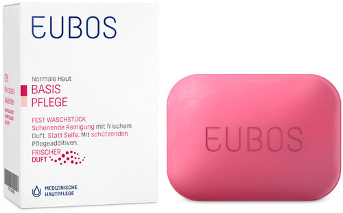Eubos Basis Pflege Fest Waschstück Rot