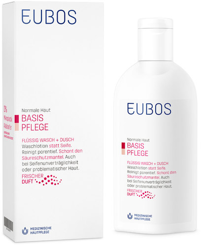 Eubos Basis Pflege Flüssig Wasch + Dusch Rot