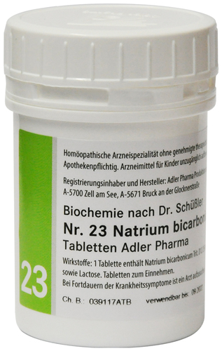 Adler Schüßler Salz Nr. 23 | Natrium bicarbonicum D12