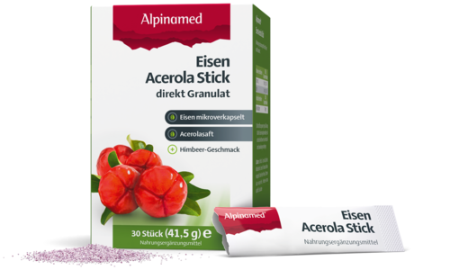 Alpinamed Eisen Acerola Stick