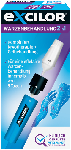 Excilor Warzenbehandlung 2in1