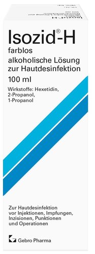Isozid-H farblos – alkoholische Lösung zur Hautdesinfektion