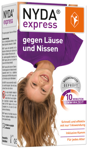 Nyda express Pumpspray inkl. Nissenkamm