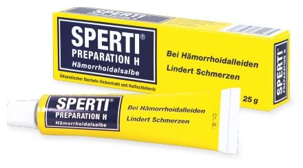 Sperti Preparation Hämorrhoiden Salbe