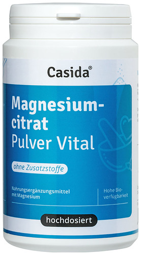 Casida Magnesiumcitrat Pulver Vital