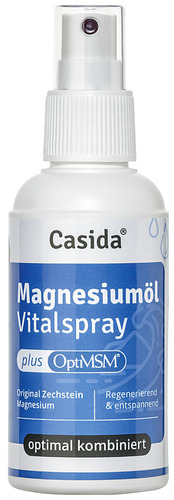 Casida Magnesiumöl + MSM Vitalspray Zechstein