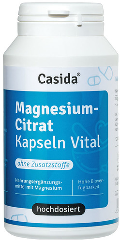 Casida Magnesiumcitrat Kapseln Vital 
