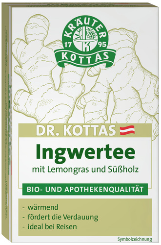Dr. Kottas Ingwertee mit Lemongras