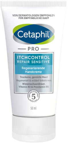 Cetaphil Pro ItchControl Repair Sensitive Regenerierende Handcreme
