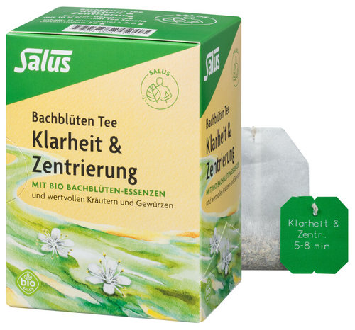 Salus Bachblüten Tee Klarheit & Zentrierung bio