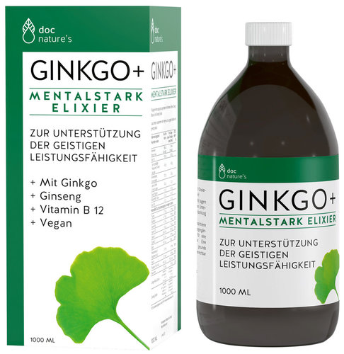 doc nature’s Ginkgo + Mentalstark Elixier