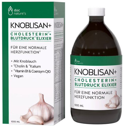 doc nature's Knoblisan+ Cholest.+Blutdruck Elixier