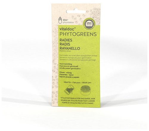 vitaldoc Phytogreens Radieschen 