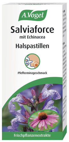 A.Vogel Salviaforce mit Echinacea Halspastillen