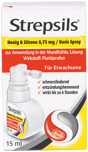Strepsils Honig & Zitrone 8,75 mg Spray