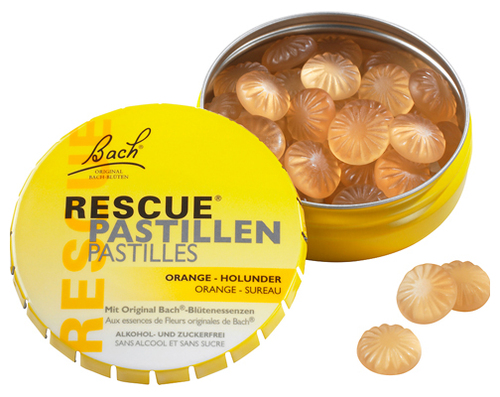 Bach Rescue Pastillen Orange-Holunder