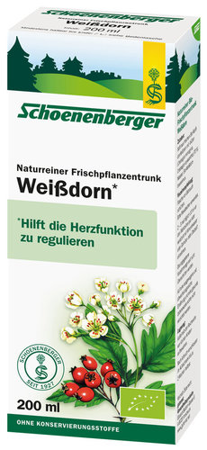 Schoenenberger Weißdorn Saft