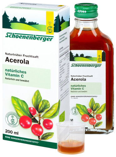 Schoenenberger Acerola Naturtrüber Fruchtsaft