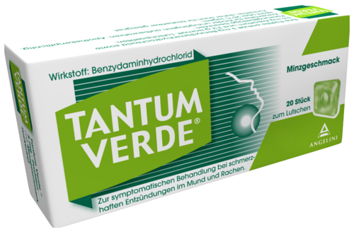 Tantum Verde Pastillen mit Minzgeschmack
