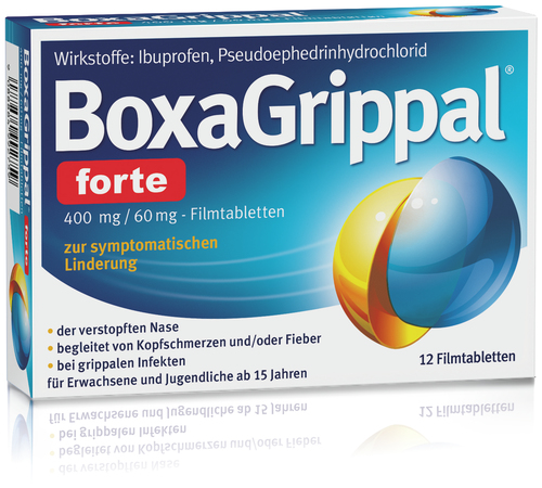 BoxaGrippal forte 400 mg/60 mg Filmtabletten