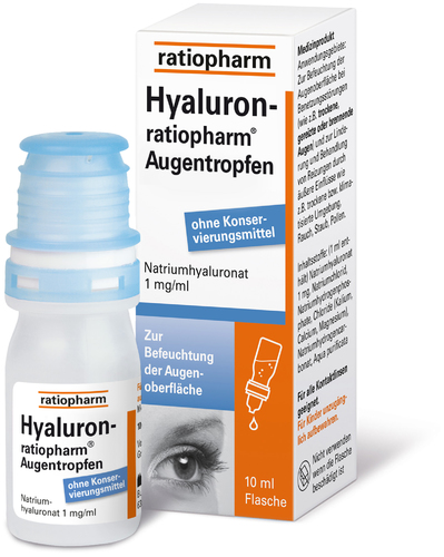 Hyaluron-ratiopharm Augentropfen