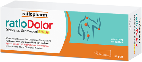 ratioDolor Diclofenac Schmerzgel 2 % Gel