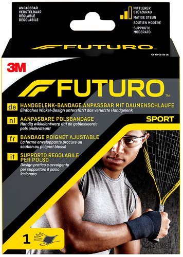 Futuro Handgelenk-Bandage anpassbar mit Daumenschlaufe