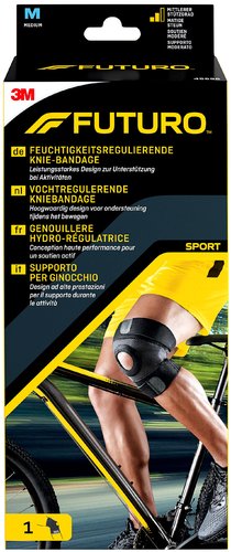 Futuro Feuchtigkeitsregulierende Knie-Bandage, M SPORT