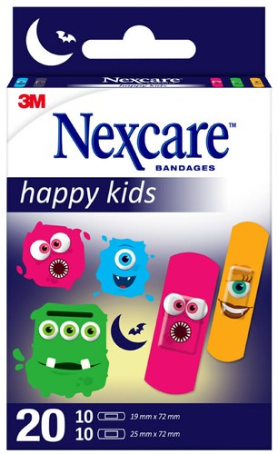 Nexcare Kinderpflaster Happy Kids Monster