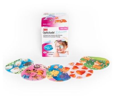 Opticlude Silicone Augenpflaster Mini Mädchen