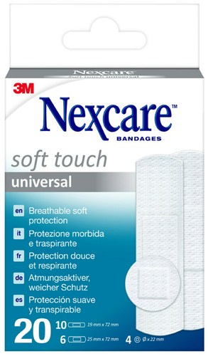 Nexcare Soft Touch Universal Pflaster