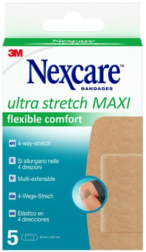 Nexcare Ultra Stretch Maxi Comfort Flexible Pflaster